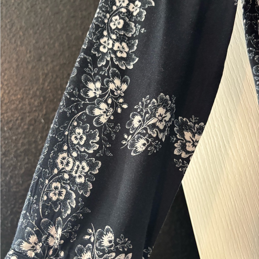 Hyacinth house navy floral miller maxi shirt dress - Picture 7 of 10